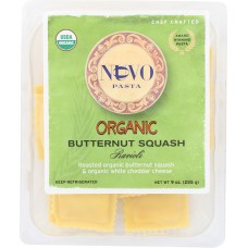 NUOVO PASTA: Organic Butternut Squash Ravioli, 9 oz