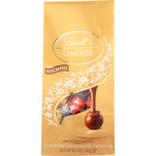 LINDT: Truffle Lindor Assorted Chocolate Bag, 8.5 oz