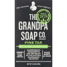 GRANDPA'S: Wonder Pine Tar Soap, 3.25 oz