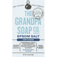 GRANDPAS: Soap Bar Epsom Salt, 4.25 oz