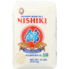 NISHIKI: Rice Premium, 10 lb