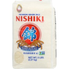 NISHIKI: Premium Grade Sushi Rice, 5 lb