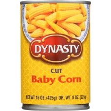 DYNASTY: Cut Baby Corn, 15 oz