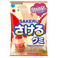 UHA MIKAKUTO: Sakeru Stringy Gummy Yogurt, 1.16 oz UHA MIKAKUTO: Sakeru Stringy Gummy Yogurt, 1.16 oz