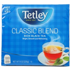 TETLEY: Tea Classic Blend, 100 ea