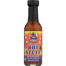 WIZARD SAUCES: Sauce Hot Stuff Piquante Organic, 5 oz