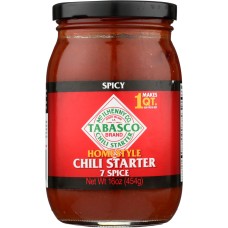 TABASCO: Chili Starter Recipe 7 Spice Spicy, 16 oz