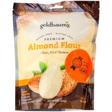 GOLDBAUMS: Flour Almond Gluten Free, 1 lb
