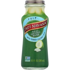 TASTE NIRVANA: Coconut Water with Pulp, 9.5 oz