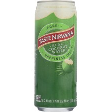 TASTE NIRVANA: Real Coconut Water in Can, 16.2 oz