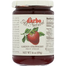 DARBO: Garden Strawberry Fruit Spread, 16 oz