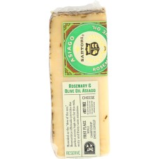 SARTORI: Rosemary and Olive Oil Asiago Cheese Wedge, 5.30 oz