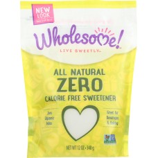 WHOLESOME: Sweetener Zero Pouch, 12 oz
