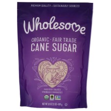 WHOLESOME SWEETENERS: Organic Cane Sugar, 32 oz