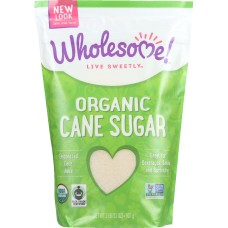 WHOLESOME SWEETENERS: Organic Cane Sugar, 32 oz