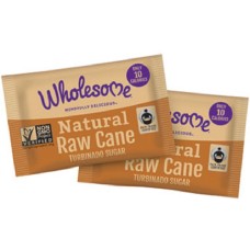 WHOLESOME: Sweetener Raw Cane Sugar Pack, 1000 pc