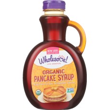 WHOLESOME SWEETENERS: Organic Pancake Syrup Original, 20 oz