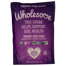 WHOLESOME: Regenerative Organic Cane Sugar, 26 oz