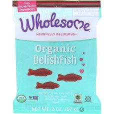 WHOLESOME: Organic Delish Fish Candy, 2 Oz