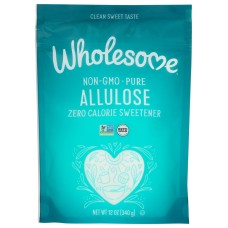 WHOLESOME: Allulose Zero Calorie Granulated Sweetener, 12 oz