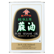 KADOYA: Pure Sesame Oil, 56 fo