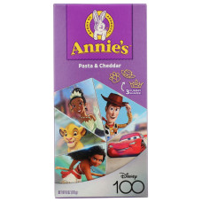 ANNIE'S HOMEGROWN: Disney 100th Shapes Pasta & Cheddar, 6 oz