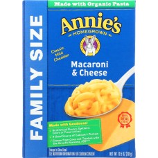 ANNIES HOMEGROWN: Mac and Cheese Classic Macaroni, 10.5 oz