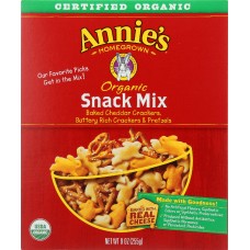 ANNIES HOMEGROWN: Organic Snack Mix, 9 oz