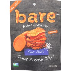 BARE FRUIT: Chips Sweet Potato Sea Salt, 1.4 oz