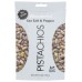 WONDERFUL PISTACHIOS: No Shells Sea Salt and Pepper Pistachios, 5.5 oz