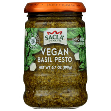 SACLA: Vegan Basil Pesto, 6.7 oz