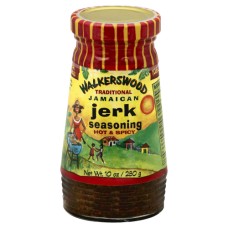 WALKERSWOOD: Jamaican Hot & Spicy Jerk Seasoning, 10 oz