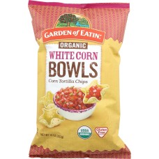 GARDEN OF EATIN: Bowl White Corn Organic, 10 oz
