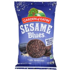 GARDEN OF EATIN: Sesame Blues Tortilla Chips, 5.5 oz