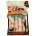 PORK CHOMPS: Premium Large Real Chicken Wrapped Twists Dog Treat, 4 ea