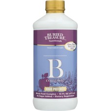 BURIED TREASURE: Vit B Complete Liquid, 16 oz