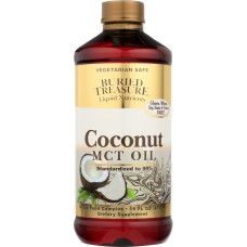 BURIED TREASURE: Coconut MCT Oil, 16 oz