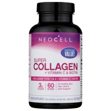 NEOCELL: Super Collagen Vitamin C and Biotin, 180 tb