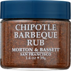 MORTON & BASSETT: Chipotle BBQ Rub Seasoning, 1.4 oz