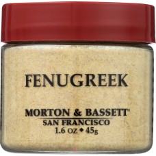 MORTON & BASSETT: Fenugreek Seasoning, 1.6 oz