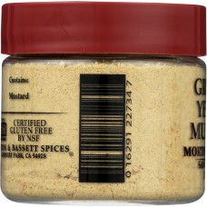 MORTON & BASSETT: Ground Yellow Mustard, 1.2 oz