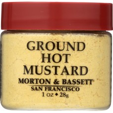 MORTON & BASSETT: Ground Hot Mustard Seasoning, 1 oz