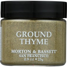MORTON & BASSETT: Ground Thyme, 0.9 oz