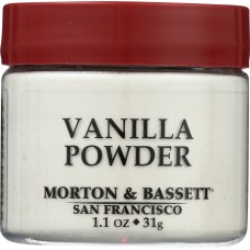 MORTON & BASSETT: Vanilla Powder Seasoning, 1.1 oz