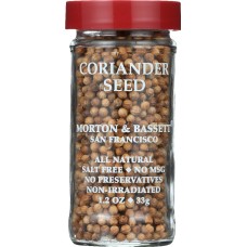 MORTON & BASSETT: Coriander Seed, 1.2 oz