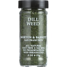 MORTON & BASSETT: Dill Weed, 0.8 oz
