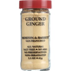 MORTON & BASSETT: Ground Ginger, 2.1 oz