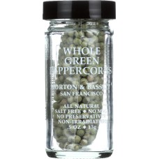 MORTON & BASSETT: Whole Green Peppercorns, 0.5 oz