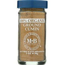 MORTON & BASSETT: Organic Ground Cumin, 2 oz