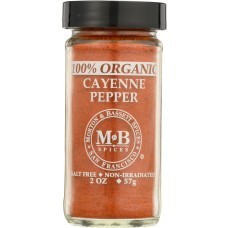 MORTON & BASSETT: Organic Cayenne Pepper, 2 oz
